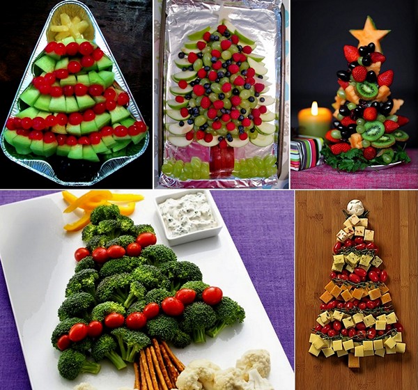Creative decorations for Christmas meals. | moco-choco